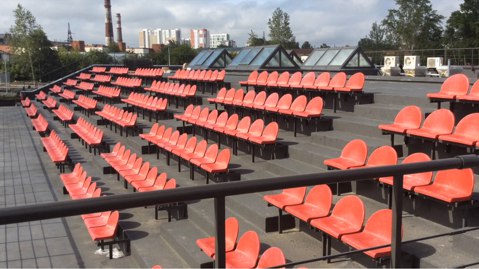 Полимерный сидения для стадионов